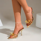 Damen elegante und luxuriöse High Heel Sandalen R&B