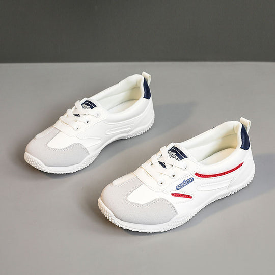 Damen Sportliche Freizeitschuhe mit dämpfendem Sohlenprofil und atmungsaktiver Oberflächenstruktur R&B