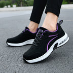 Herren nan luftgedämpfter City-Sneaker mit ergonomischer EVA-Zwischensohle und gepolsterter Knöchelmanschette R&B