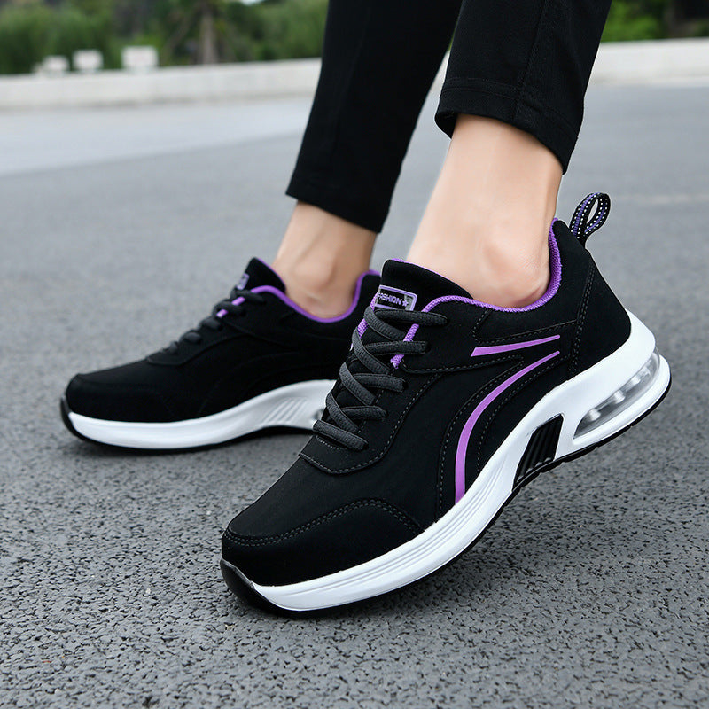 Herren nan luftgedämpfter City-Sneaker mit ergonomischer EVA-Zwischensohle und gepolsterter Knöchelmanschette R&B
