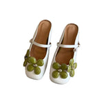 Damen Sling-Sandalen mit modischem Blumendesign und komfortabler Innensohle R&B