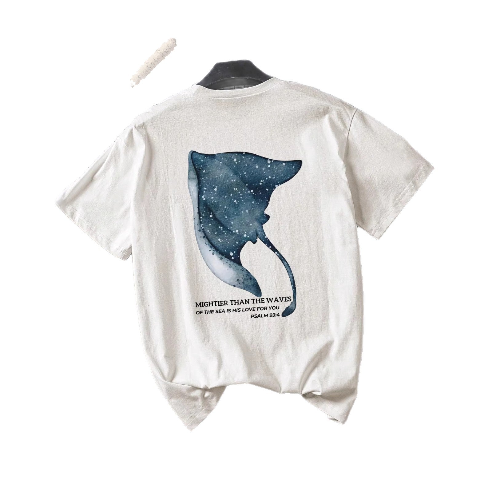 Damen T-Shirt mit kreativem Motiv und inspirierendem Schriftzug R&B