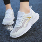 Damen Atmungsaktive Sneakers mit wasserdichtem Obermaterial und rutschfester Außensohle R&B