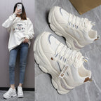 Damen Chunky Sneakers mit atmungsaktivem Mesh-Obermaterial und rutschfester Sohle R&B