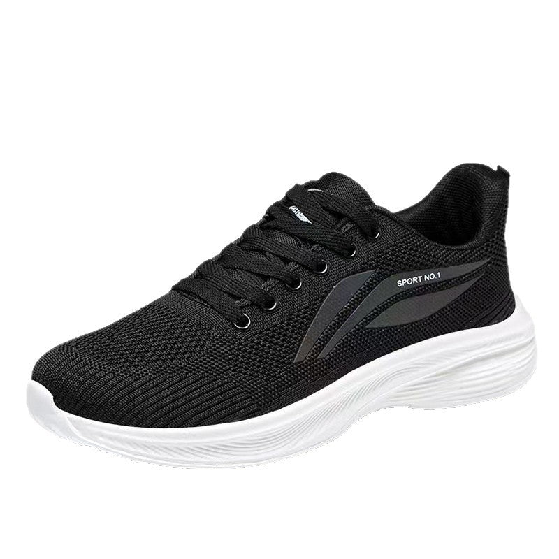 Damen Sportliche Sneakers mit atmungsaktivem Mesh-Obermaterial und flexiblem Design