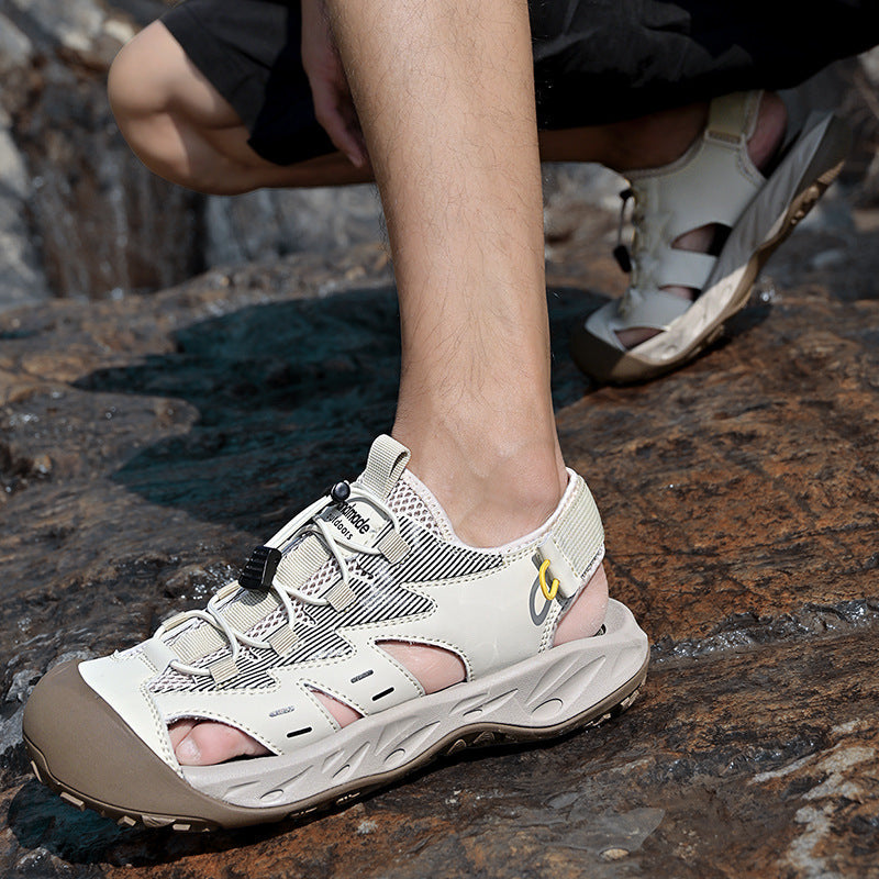 Damen Outdoor-Sandalen mit anpassbarem Schnellschnürsystem von R&B