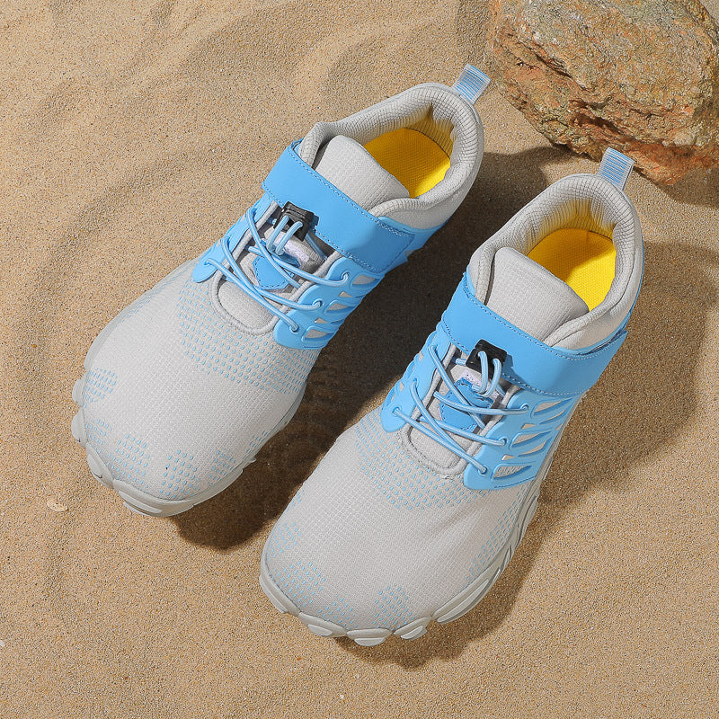 Damen Aqua-Fitness-Schuhe mit elastischem Schnellschnürsystem R&B