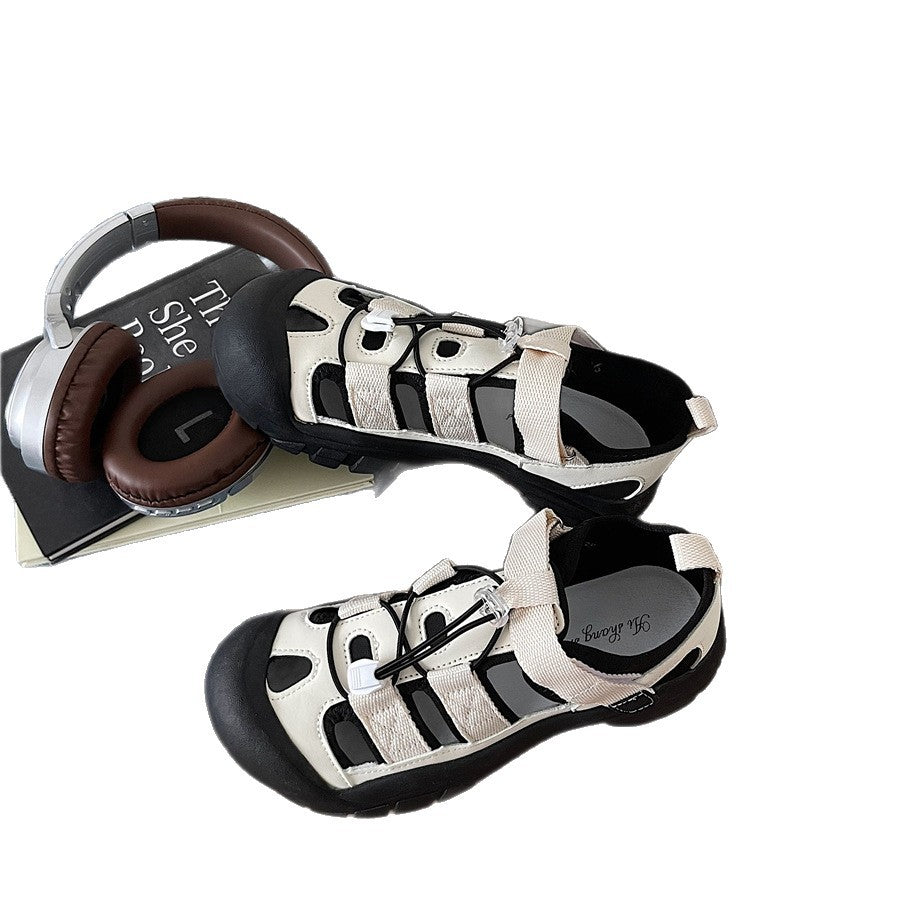 Damen Outdoor-Sandalen mit verstellbarem Riemendesign und rutschfester Sohle