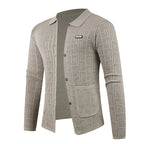 Herren modische Strickjacke mit einzigartigem Muster R&B