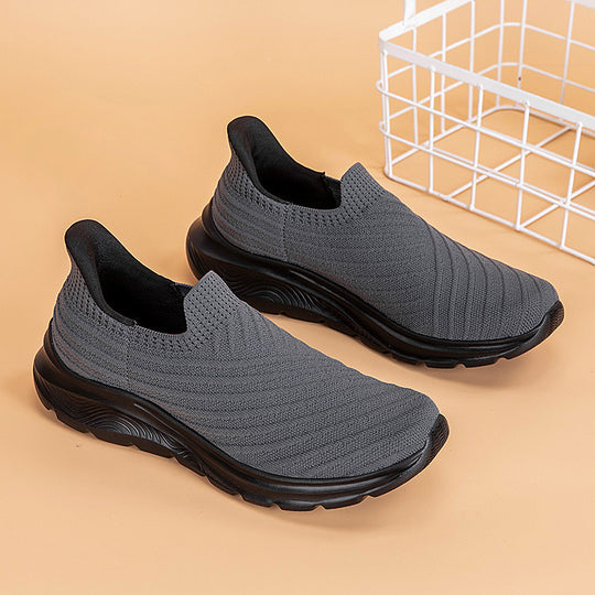 Damen Sportliche Slip-On Sneakers mit Flex outsole und atmungsaktivem Obermaterial R&B