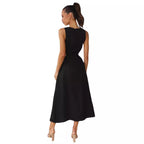 Damen Maxikleid mit seitlichem Schlitz R&B
