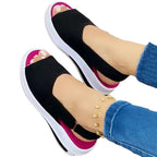 Damen Sportliche Freizeitsandalen mit rutschfester Sohle und atmungsaktivem Obermaterial R&B