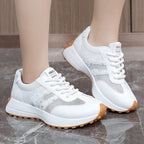Damen Sportliche Sneakers mit atmungsaktivem Mesh-Obermaterial und flexibler Sohle R&B