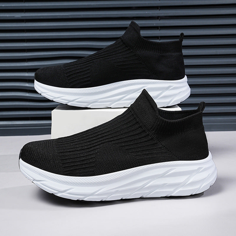 Damen Hochleistungs-Laufschuhe mit atmungsaktivem Strickoberteil und flexibler Sohle R&B
