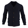 Herren Strickjacke mit hochwertigem Strukturmuster und modernen Knöpfen R&B