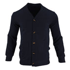 Herren Strickjacke mit hochwertigem Strukturmuster und modernen Knöpfen R&B