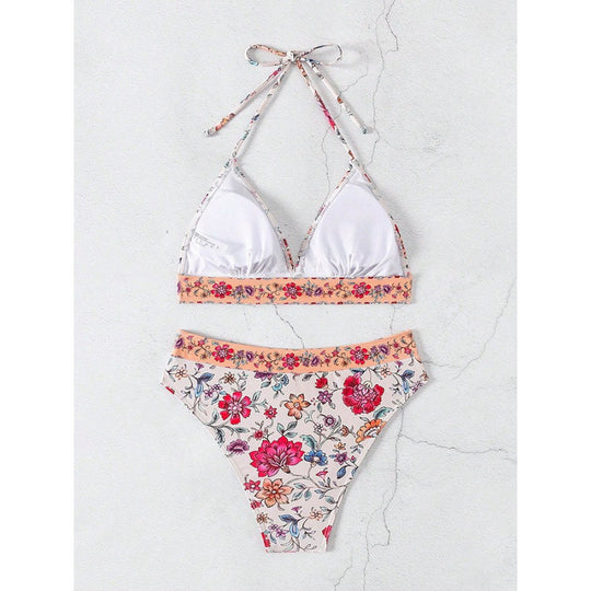 Damen Bikiniset mit Floralprint R&B