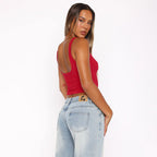 Damen körperbetontes Tanktop R&B