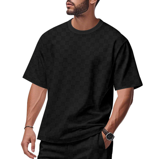 Herren Oversized T-Shirt mit modernem Design und Lockere Passform R&B