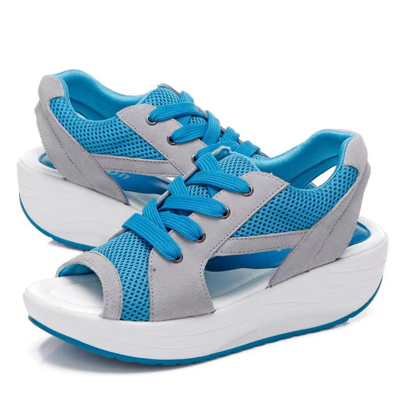 Damen Slingback Sport Sandalen R&B