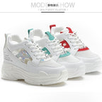 Damen Luftige Sneaker mit innovativem Mesh-Design und bequemer Sohle