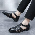 Damen Elegante und atmungsaktive Riemchen-Sandalen mit bequemer Innensohle R&B