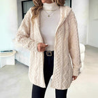 Damen Fleece-Jacke mit luxuriösem samtigem Touch R&B