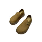 Damen modische Mokassins mit schlichtem Design und flacher Sohle R&B