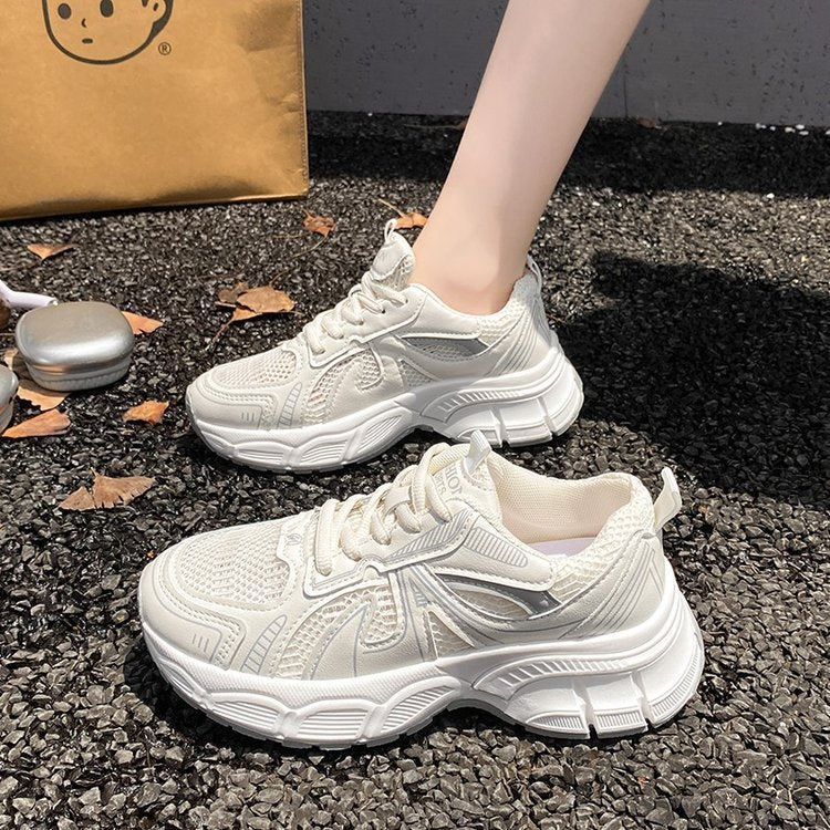 Damen Sport Sneakers mit atmungsaktivem Obermaterial und dämpfender Sohle R&B
