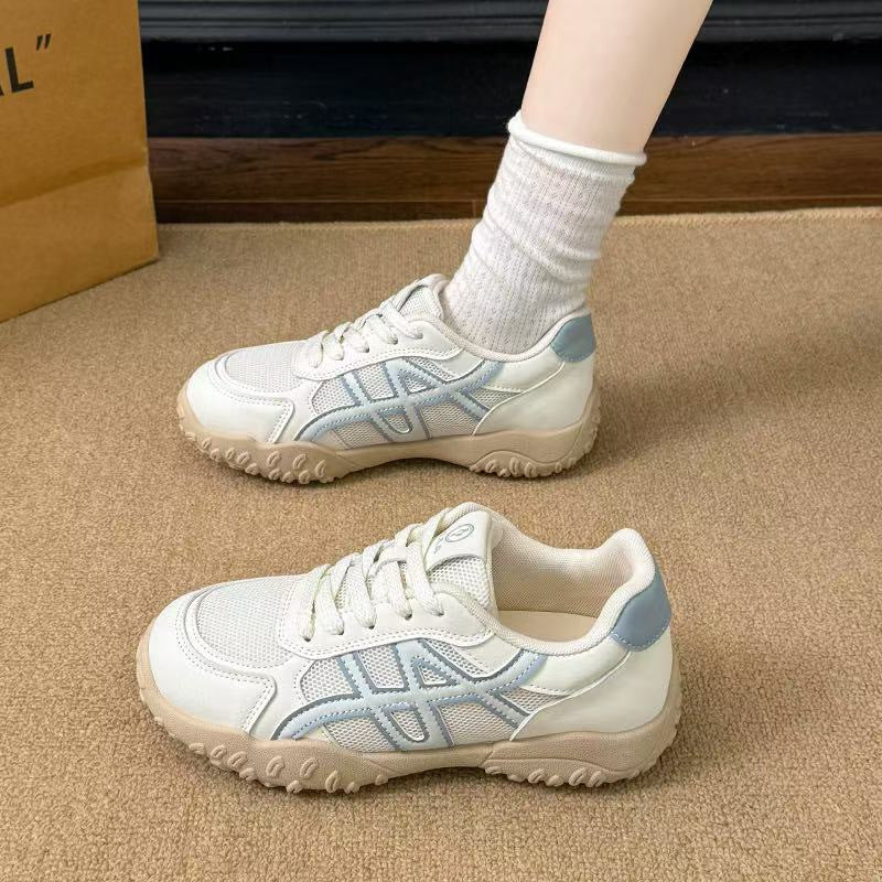 Damen sportive Sneaker mit atmungsaktivem Obermaterial R&B