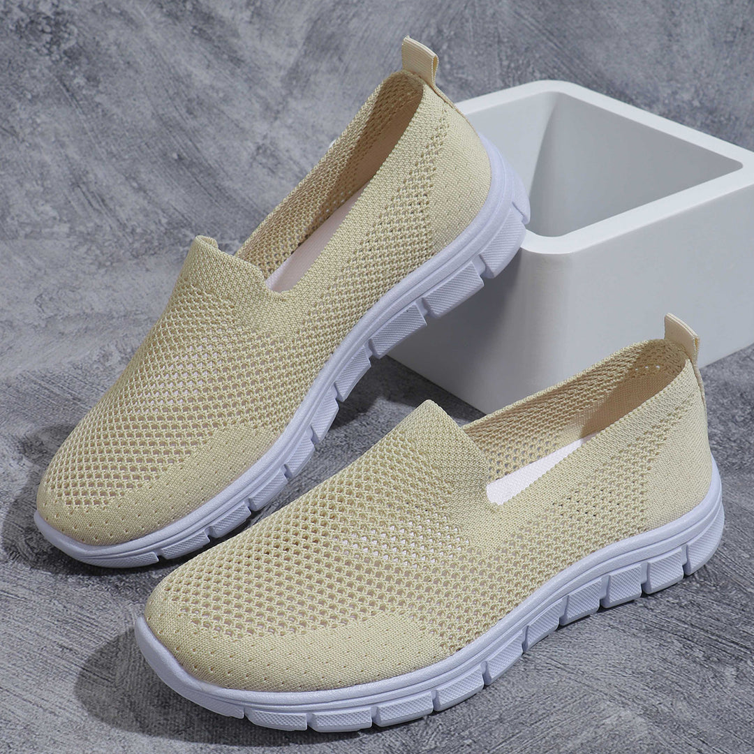 Damen Atmungsaktive Slip-On Sneakers mit flexiblem Design R&B