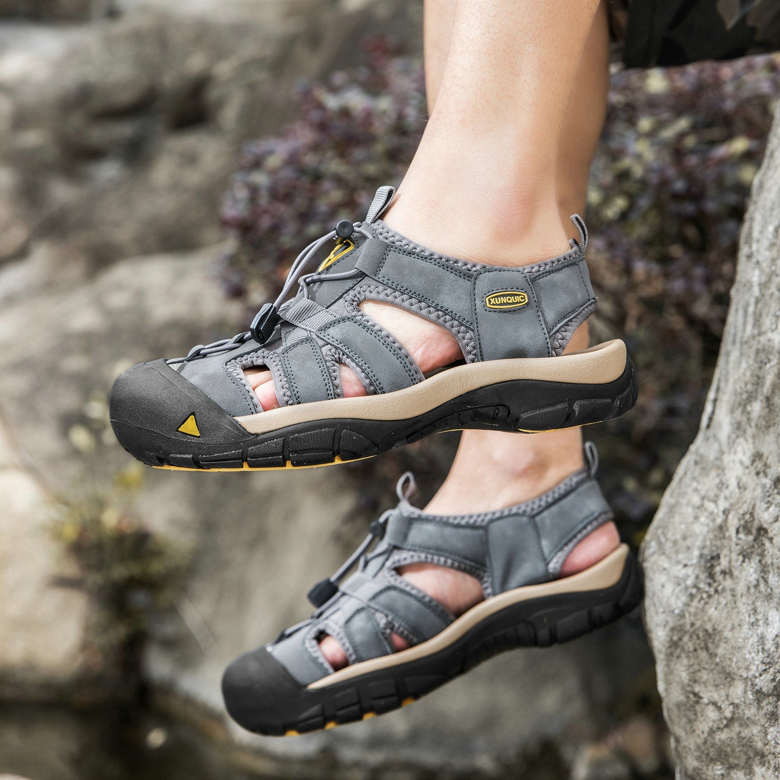 Herren Komfortable Outdoor-Sandalen mit ergonomischem Design R&B