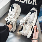 Damen Sportliche Sneaker mit atmungsaktivem Obermaterial und stoßdämpfender Sohle R&B