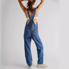 Damen Latzhose im lässigen Schnitt mit trendigen Details R&B