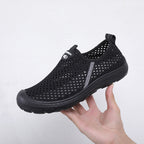 Damen atmungsaktive Freizeitschuhe aus Mesh-Material