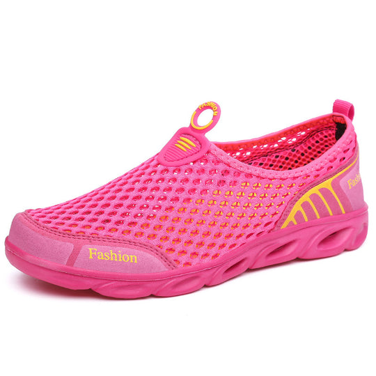 Damen Sportliche Mesh-Schuhe mit flexibler Sohle und atmungsaktiver Oberflächenstruktur R&B