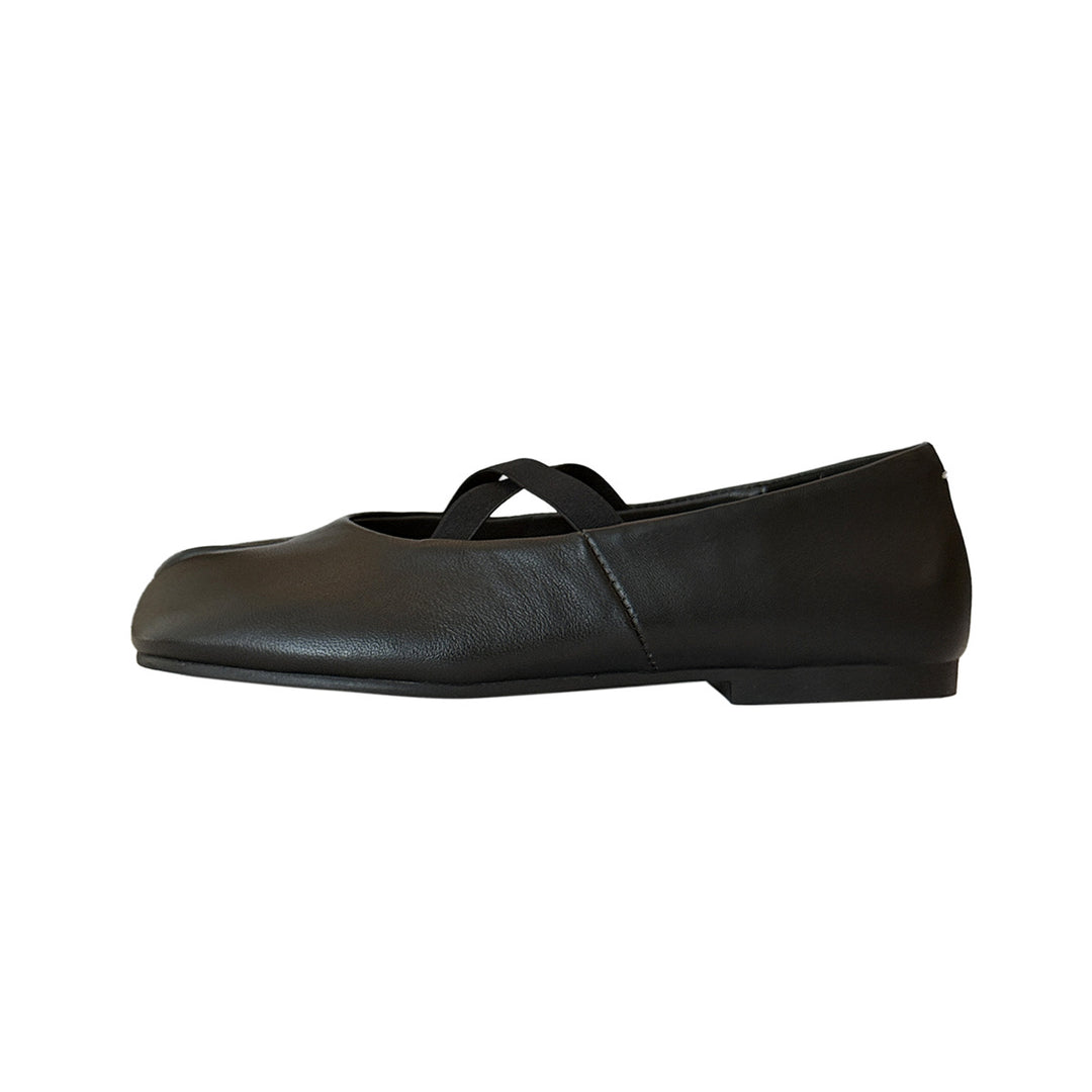 Damen Elegante Ballerinas mit modischem Riemchen und gepolstertem Fußbett R&B