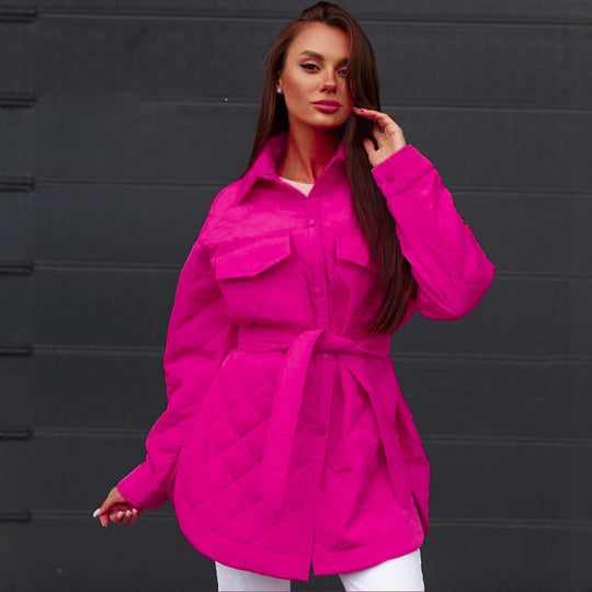 Damen Modische Steppjacke R&B