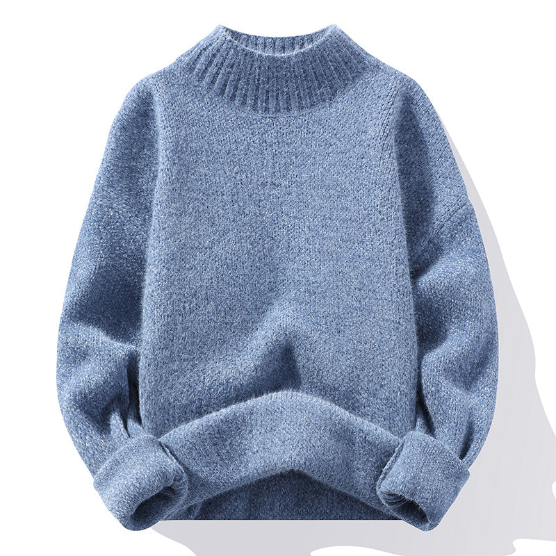 Damen Hochabschließend Pullover mit strukturierter Oberfläche