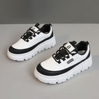 Damen Sportliche Plateau Sneaker R&B