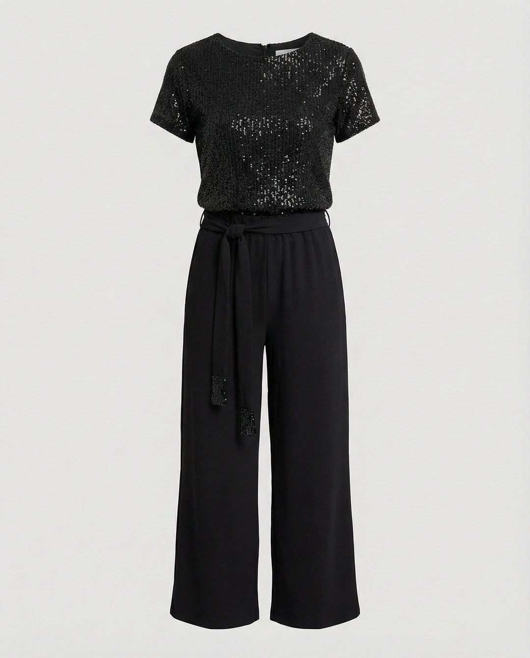 Damen Zweiteiler Set Pailletten elegant