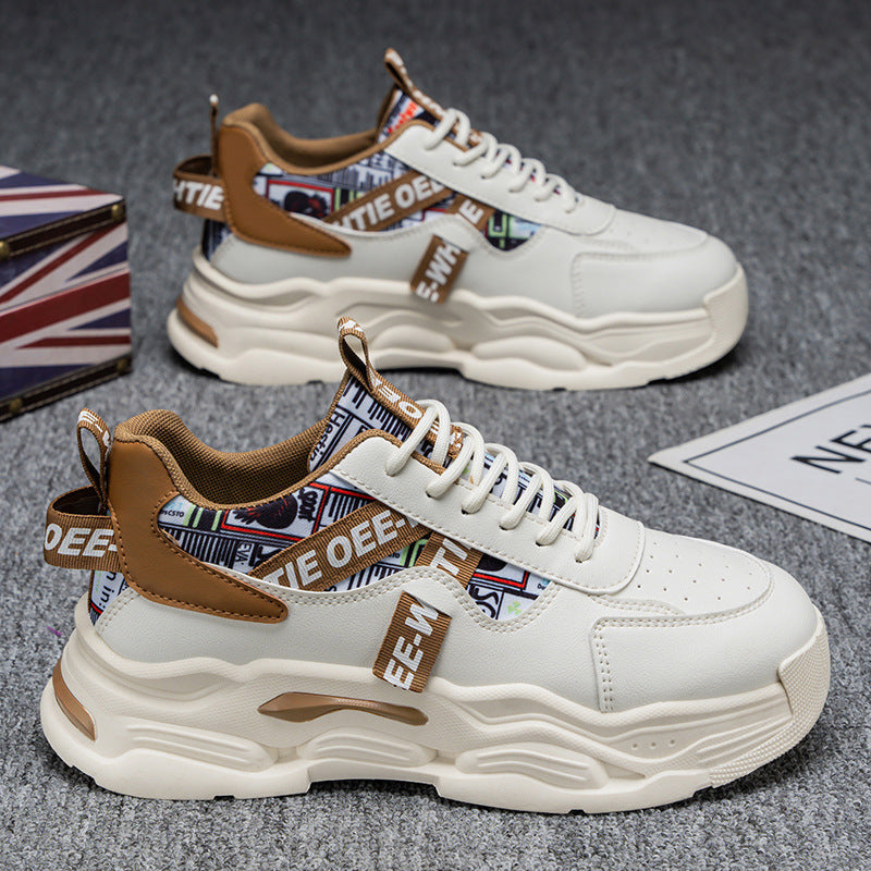 Damen Sneaker mit modischem Printdesign und robustem Profil
