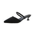 Damen elegante Slingback-Pumps mit modernem Kitten-Absatz