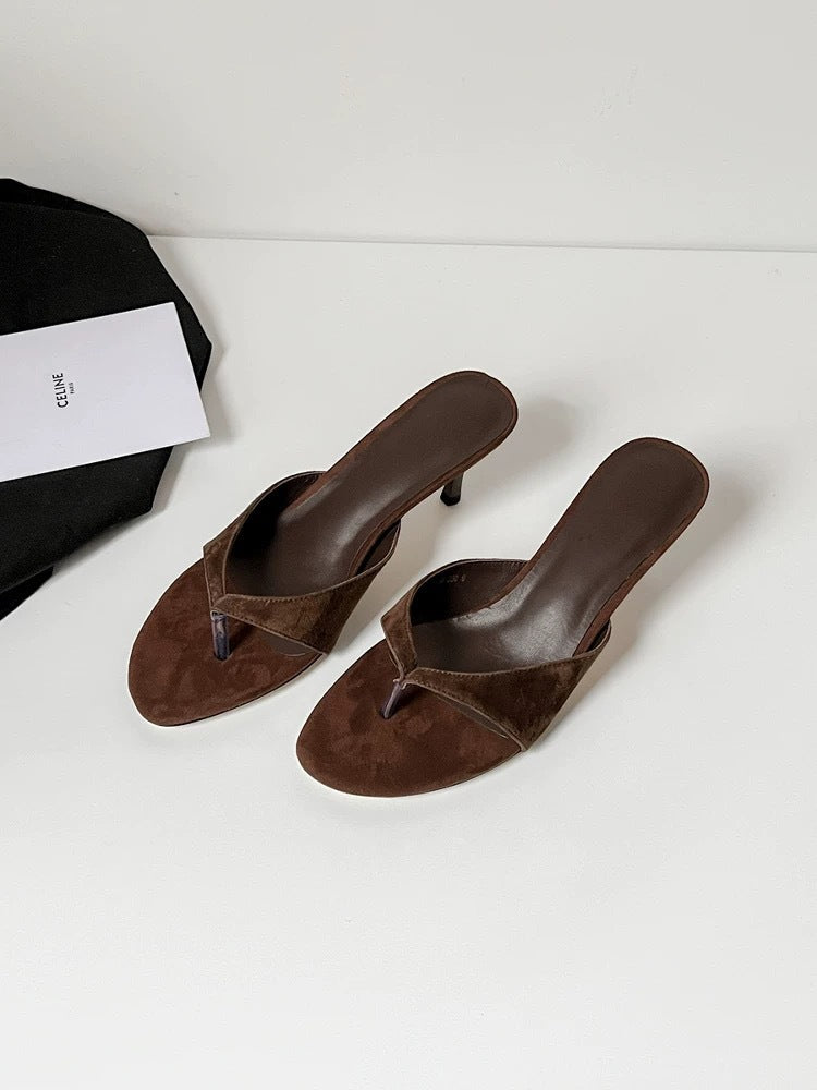 Damen Trendige Zehentrenner mit elegantem Riemen R&B