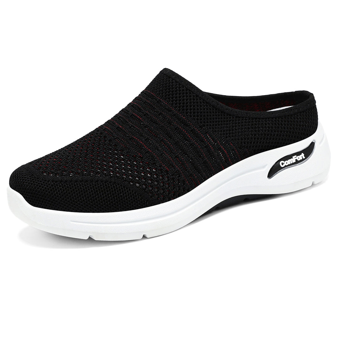 Damen Atmungsaktive Slip-On Freizeitschuhe mit flexibler Sohle R&B
