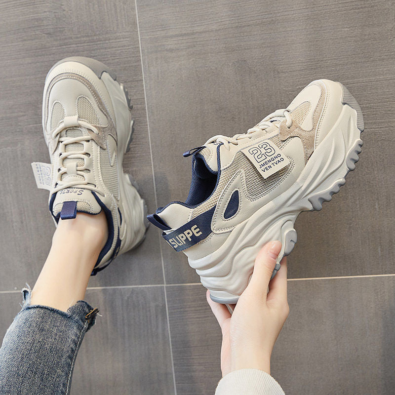 Damen modische Laufschuhe mit atmungsaktivem Obermaterial und verstärkter Sohle R&B