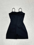 Damen sportlicher Badeanzug mit verstellbaren Trägern und Rüschendetails R&B
