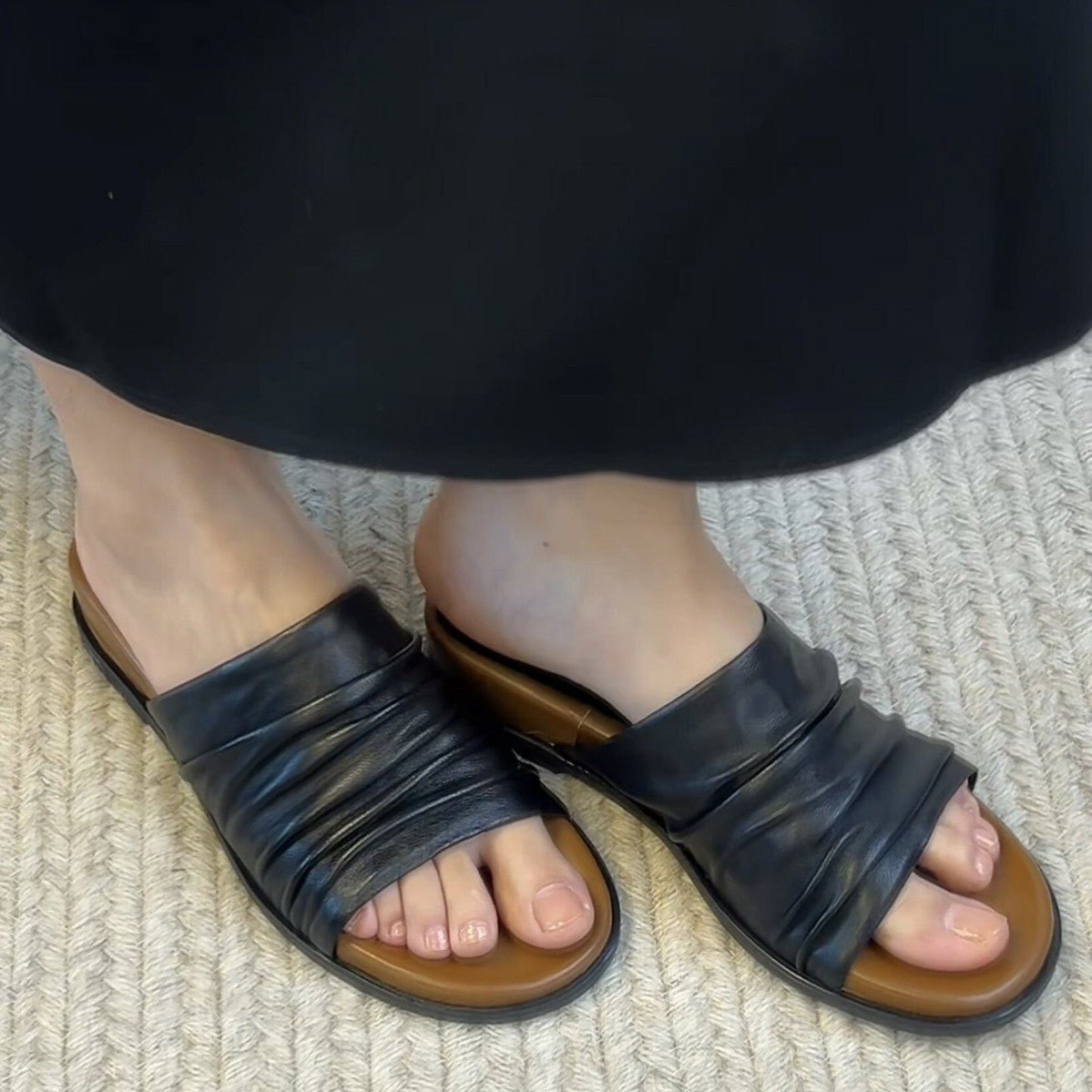 Damen lässige und elegante Pantolette R&B