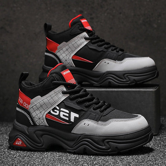 Damen Sportliche High-Top Sneakers mit innovativer Dämpfungstechnologie R&B