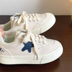 Damen Leinensneakers mit komfortabler Innensohle und modischem Design R&B